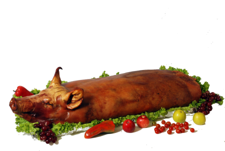 Жареный поросенок