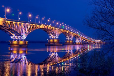 Саратовский мост с Энгельса