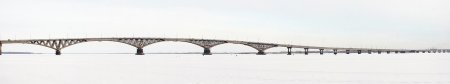 Саратовский мост вектор