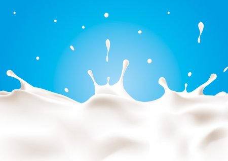 Капли молока