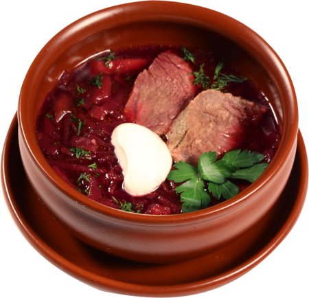 Борщ мясной