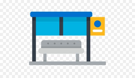 Автобусная остановка рисунок