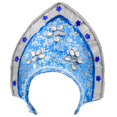 Кокошник "полярное сияние"