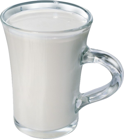 Молоко в стакане