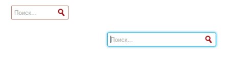 Строка поиска на прозрачном фоне