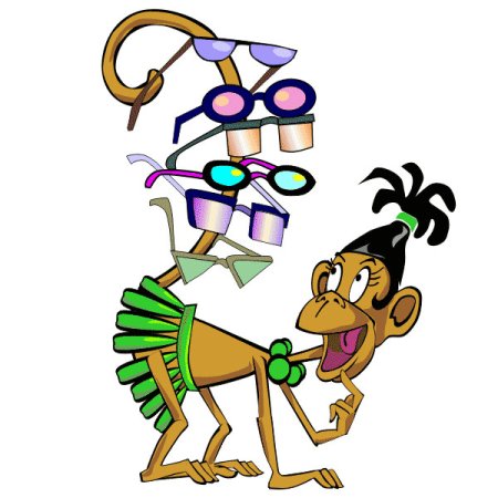 Герои басен на прозрачном фоне