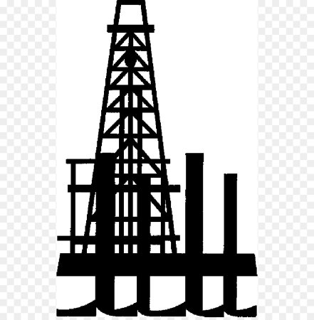 Нефтяная вышка вектор