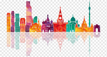 Очертания Москвы Графика
