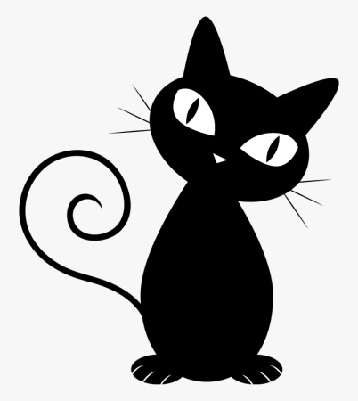 Силуэт кошки