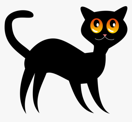Рисовать черного кота