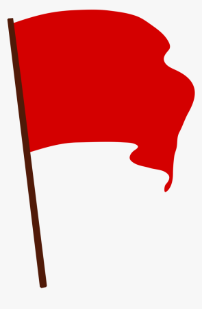 Флаг красный