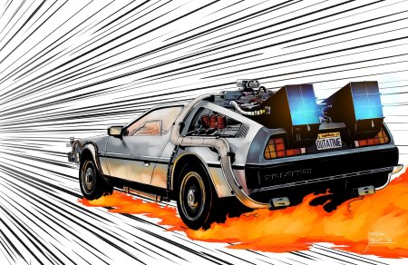 Делориан back to the Future