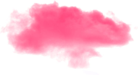 Розовые облака без фона