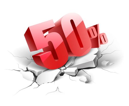 Скидка 50 процентов
