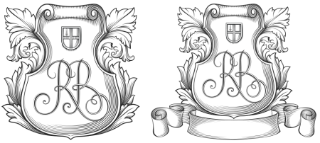 Эскиз фамильного герба