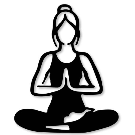 Йога силуэт