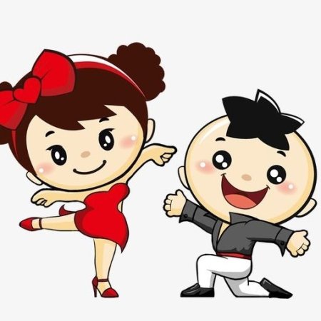 Дети танцуют рисунок