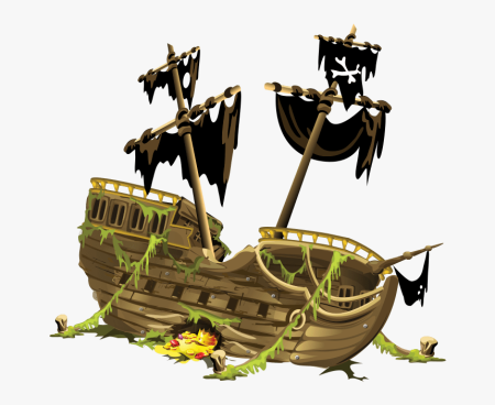 Пиратский корабль