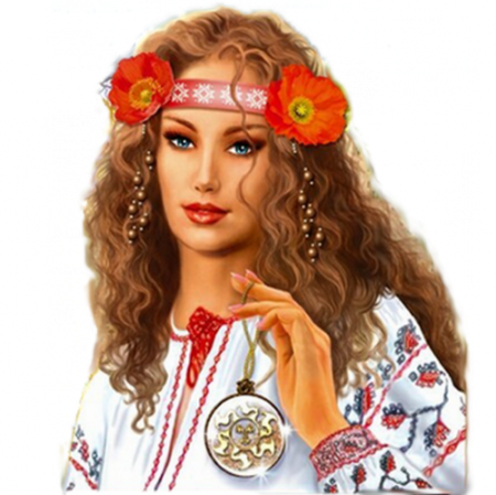 Славяне на прозрачном фоне