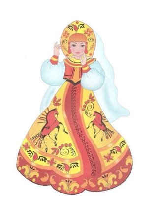 Русская народная красавица