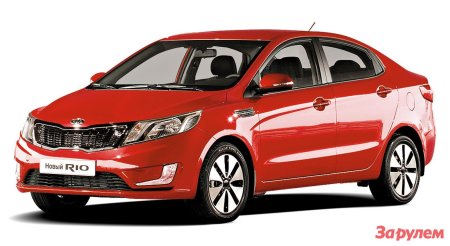Kia Rio 2014 Red