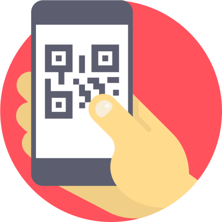 Значок QR код