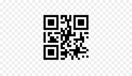QR код на прозрачном фоне