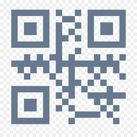 QR код на прозрачном фоне