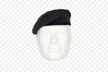 Черный берет для фотошопа