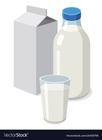 Молочная продукция вектор