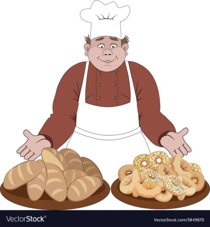 Пекарь из мультика