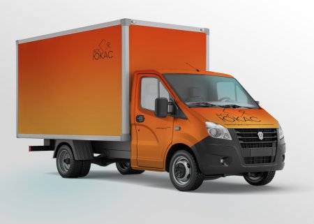 Газель Некст фургон сбоку