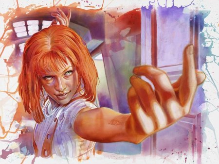Милла Йовович 5 элемент арт
