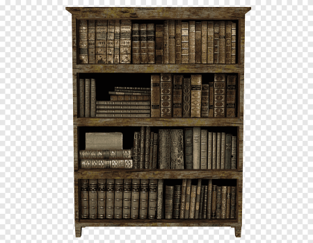 Старые книжные полки