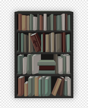 Книжный шкаф для фотошопа