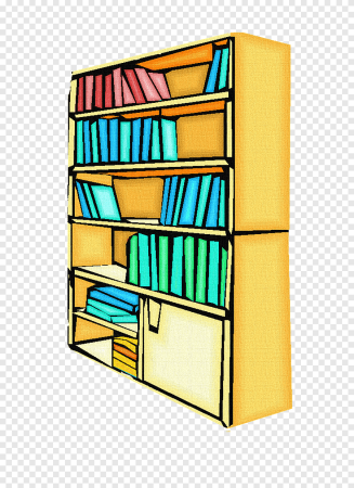 Книжный шкаф мультяшный