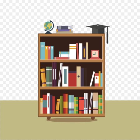Книжный шкаф мультяшный