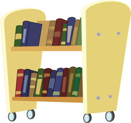 Книжный стеллаж мультяшный
