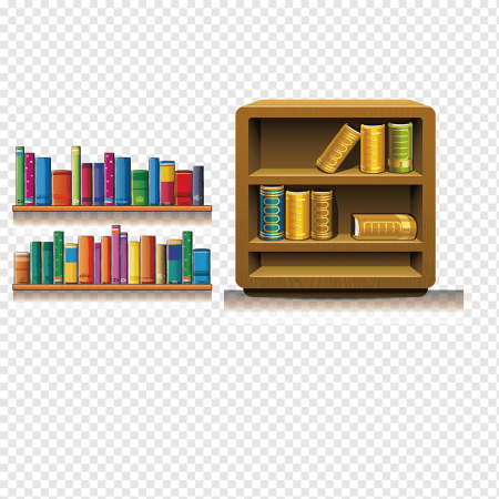 Книжный шкаф мультяшный