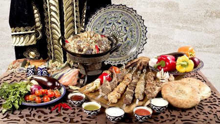 Чайхона Самарканд узбекская кухня