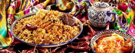Узбекская кухня в высоком качестве