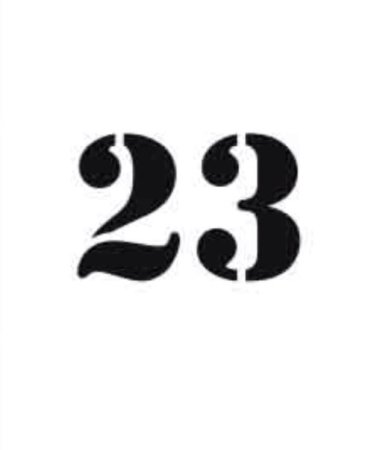 Трафарет 23