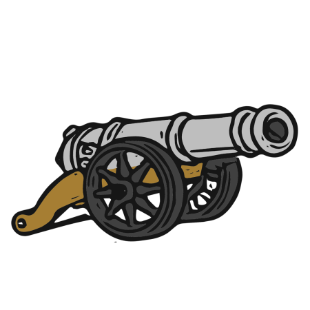 Артиллерийские пушки