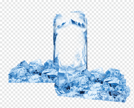 Фоторамка из льда