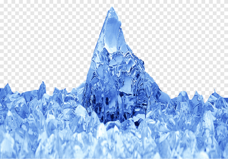 Ледяная глыба для фотошопа