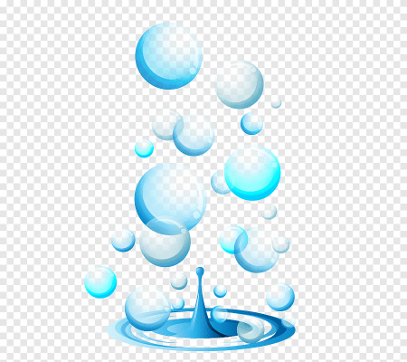 Водные пузыри вектор