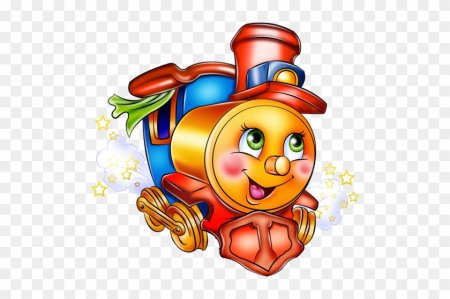 Веселый паровозик для детей