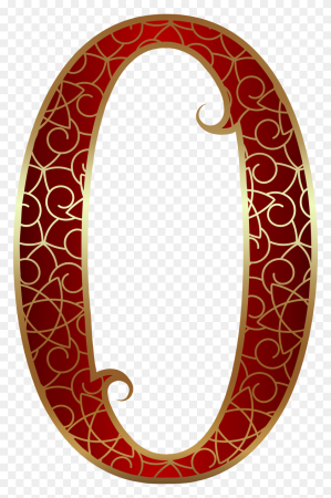 Красивая цифра 0