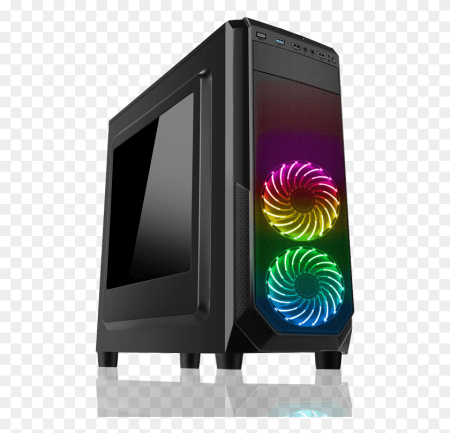 Системники RGB прозрачный