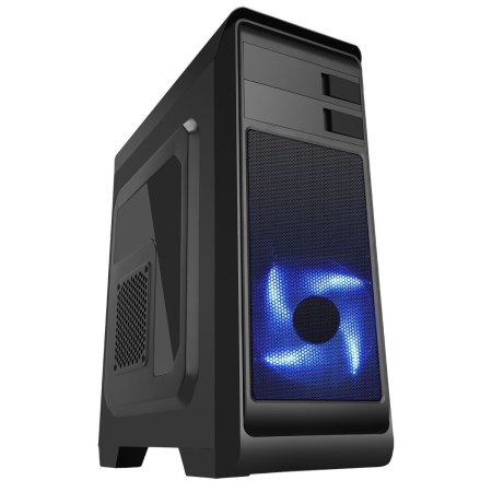 Корпус игровой Jump x3 Black with USB (USB 2.0x1, USB 3.0x1, 2xcooler)